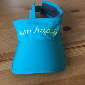 Teal Brooks “Run Happy” Visor